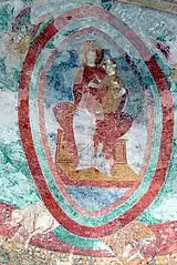 Vierge à l'enfant intronisée