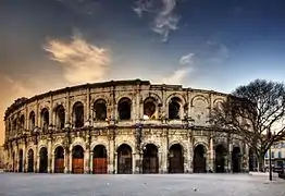 Les Arènes de Nîmes.