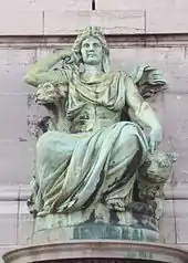 Province de Flandre-Occidentale par Jef Lambeaux