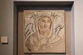 Mosaïque représentant l'hiver (IIIe siècle).