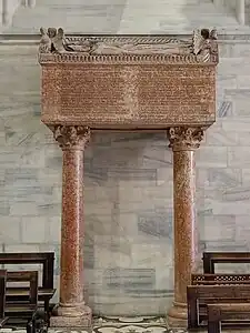 Tombe de Jean Visconti, 1354
