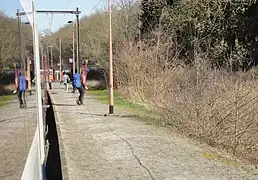 Vue depuis le train.