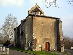 Façade de l'église.