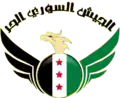 Logo de l'Armée syienne libre, adopté en novembre 2011,.