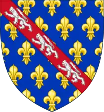 Écu de Jean Ier de Bourbon-La Marche.