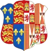 Blason de Catherine d'Aragon.
