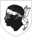 Blason de la Corse.