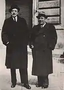 Mondadori et Trilussa, vers 1930.