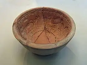 Moule d'un potier arétin,atelier de P. Cornelius, Ier siècle av. J.-C.