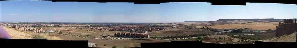 Vue aérienne d'Arroyo de la Encomienda.