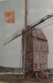 Le moulin d'Arry, disparu.