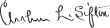 Signature de Arthur Lewis Sifton
