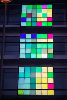 Pacific Rim : façade de bâtiment à Hanovre