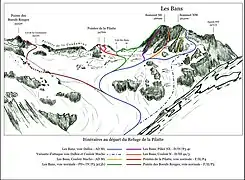 Alpinisme à partir du refuge de la Pilatte.