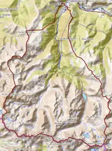 Carte topographique