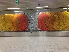 Intérieur de la station.