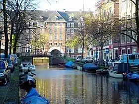 Vue du Looiersgracht  au sud du Jordaan.