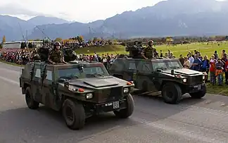 Eagle II, AufklFz 97, Armée Suisse