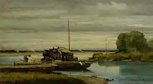 Bateau sur la Thièle