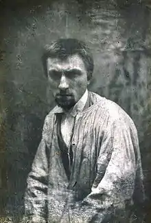 Auguste Rodin, Paris (vers 1862) par Charles Hippolyte Aubry.