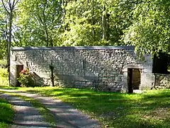 Façade du lavoir.
