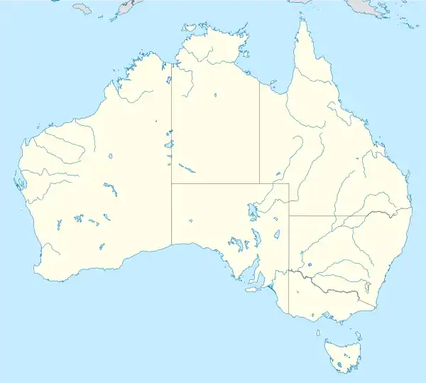 Carte de l'Australie