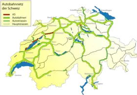 Image illustrative de l’article Autoroute A5 (Suisse)