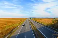 L'autoroute A1 près de la  15 Kovilj (septembre 2013).