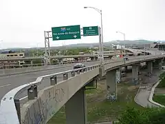 L'est du site en 2010.