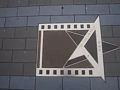 L'étoile de Run Run Shaw sur l'Avenue des stars de Hong Kong.