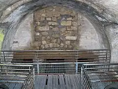 Intérieur du rempart.