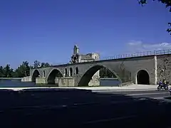 Pont Saint-Bénézet, Avignon, France.