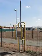 L'exutoire de grisou du puits no 7.