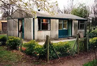 Préfabriqué Arcon visible au Avoncroft Museum of Historic Buildings (en)
