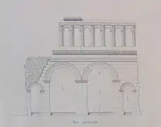 Porte d'Arroux, détail de la planche no 9.