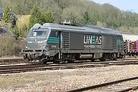 BB 75110 Akiem en livrée LINEAS.