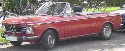 BMW 1600 cabriolet (1968–1971)