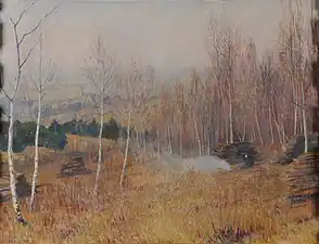 L'Hiver dans la montagne de Reims, Reims musée des Beaux-Arts