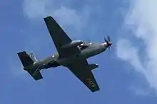 Breguet Br.1050 Alizé no 59 immatriculé F-AZYI présenté en vol au meeting de la Ferté-Alais 2015