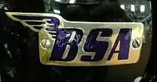 logo de BSA (motos)