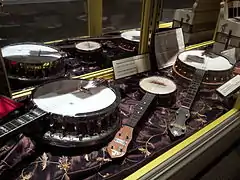 Différents types de banjos