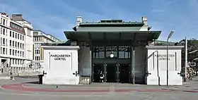 Le pavillon de style Art nouveau.