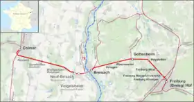 Voir la carte de la ligne.