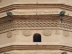 Décoration de la pagode orientale