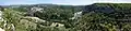 Vue de l'Ardèche à Balazuc.