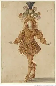 Louis XIV, Ballet Royal de la nuit, 1653.