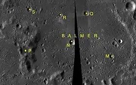 Image illustrative de l'article Balmer (cratère)