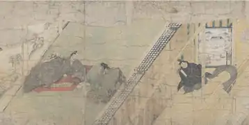 Tokiwa Mitsunaga, Ban dainagon ekotoba, XIIe siècle, musée d'art Idemitsu.