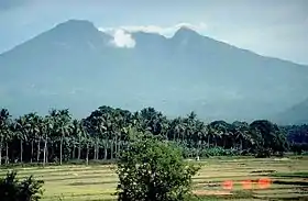 Vue du mont Banahaw.