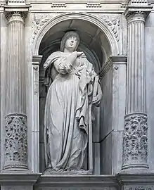 Eulalie de Barcelone par Bartolomé Ordóñez 1519